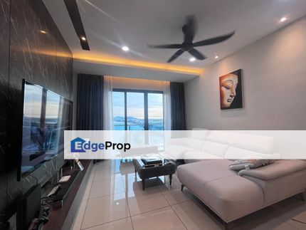 Queens Residence Partial Seaview unit Full Furnished, Penang, Sungai Nibong