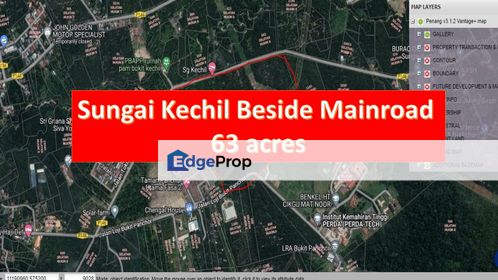 Nibong Tebal Sungai Kechil 53acres for sale, Penang, Nibong Tebal