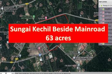 Nibong Tebal Sungai Kechil 53acres for sale