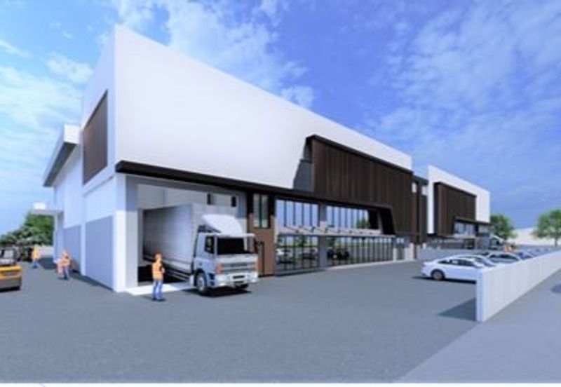 Sungai Lokan Semi-Detached Factory For sale