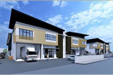 Sungai Lokan Semi-Detached Factory For sale