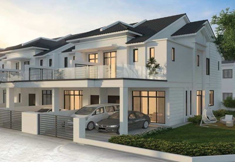 Frieden Jalan Bukit Minyak Utama Bukit Mertajam Two Storrey Terrace