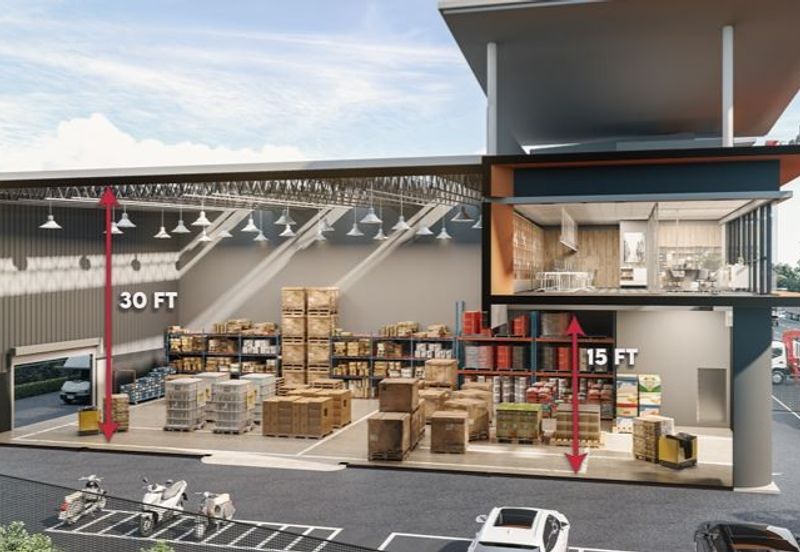 Villa Industry Park Permatang Tinggi Semi-Detached Factory for sale