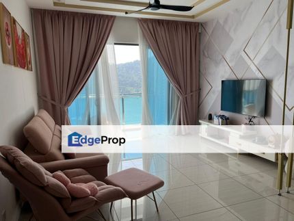 Queens Residence Q1 Fully Furnished 1200sqft Corner unit for sale, Penang, Sungai Nibong