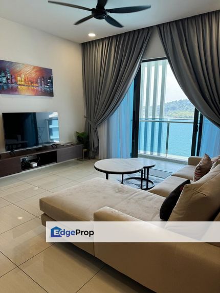 Queens Residence 2 1200sqft Full Furnished, Full Seaview and Renovated, Penang, Sungai Nibong