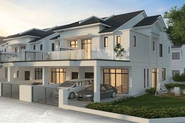 Frieden Jalan Bukit Minyak Utama Bukit Mertajam Two Storrey Terrace 