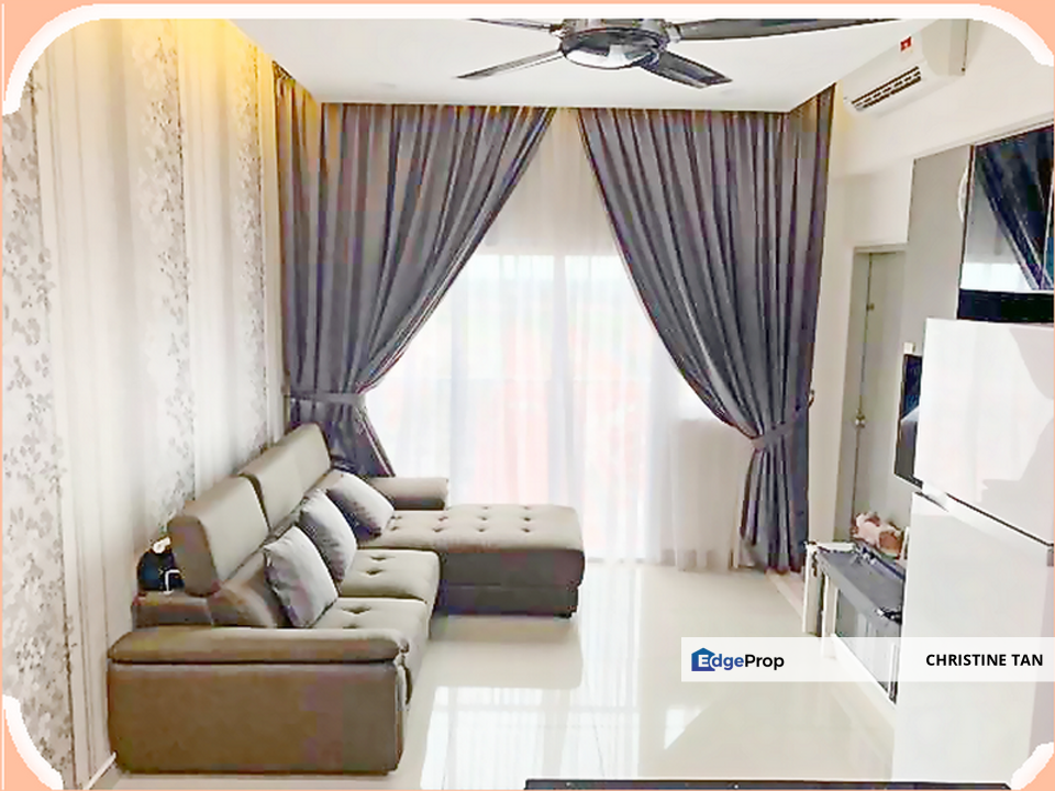 Fully Furnished Good Location&Good Conditions The Wharf Condo for Sale, Selangor, Puchong