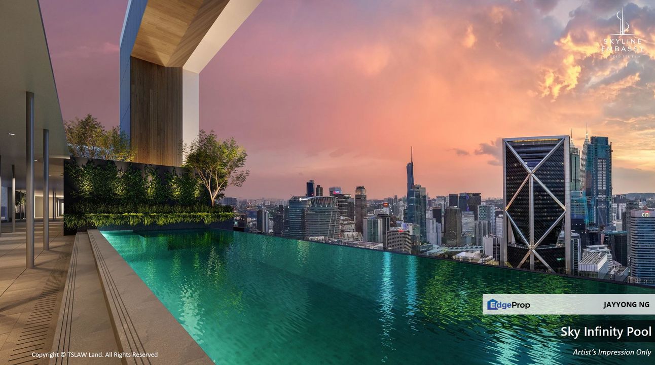 [Freehold] Skyline Embassy 天景金邸 - Direct Developer, Cheapest in KLCC City and Embassy area, Kuala Lumpur, Taman U-Thant