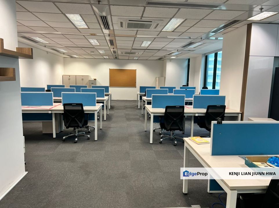 Menara Keck Seng, Partly Fitted 954 sqf, Kuala Lumpur, Bukit Bintang