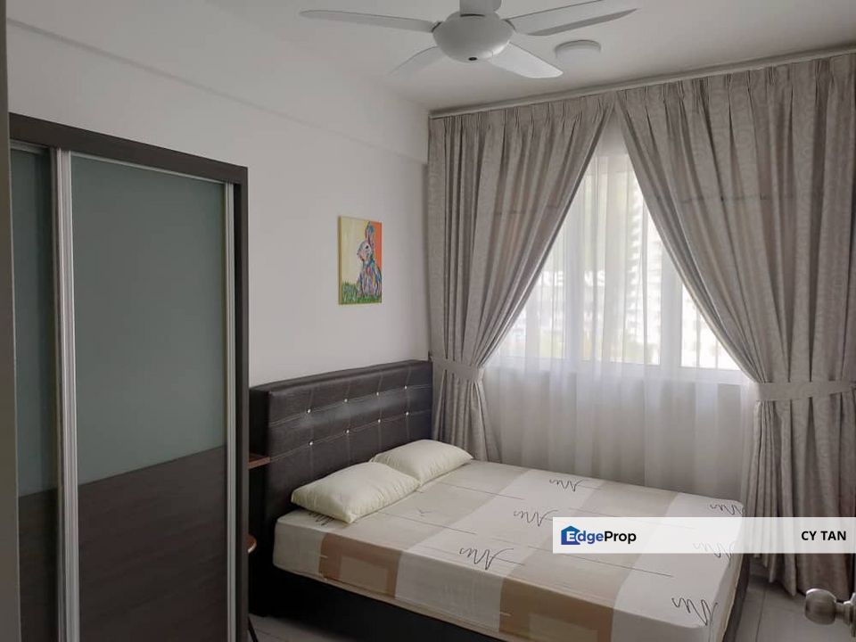 Fairview Residence @ Fully Furnished with Balcony at Sungai Ara nearby Bayan Lepas Industrial Zone, Penang, Penang, Sungai Ara