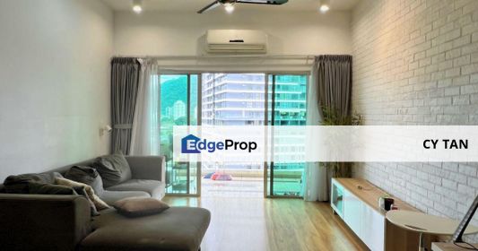 1-Sky Condo @ Fully Furnished With Balcony at Bayan Baru, Nearby Bayan Lepas Industrial Zone, Penang, Penang, Bayan Baru