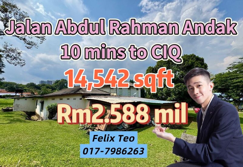 Jalan Abdul Rahman Andak Residential Land can convert to Commercial land