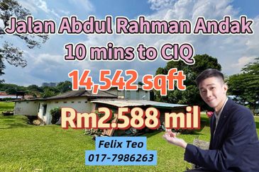 Jalan Abdul Rahman Andak Residential Land can convert to Commercial land