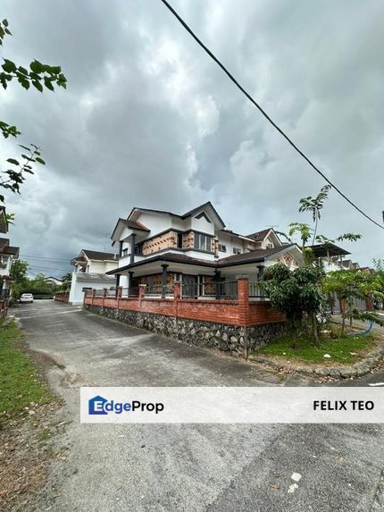 Kulai Indahpura double storey end lot for sale, Johor, Kulai