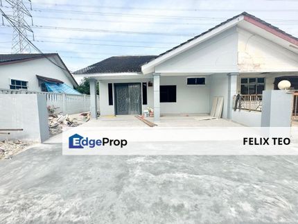 Taman Megah Ria Single Storey Semi Detached House For Sale, Johor, Masai
