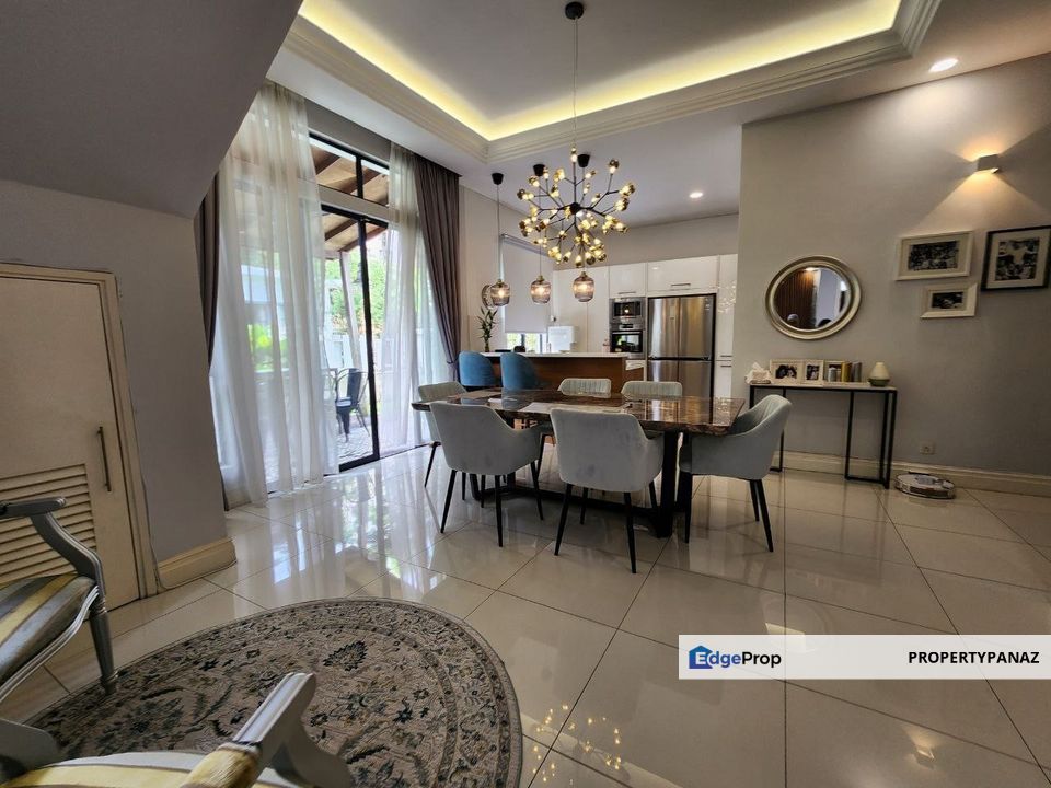 Double Storey Semi Detached House Fully Furnished Mezzo Bukit Jelutong, Selangor, Bukit Jelutong