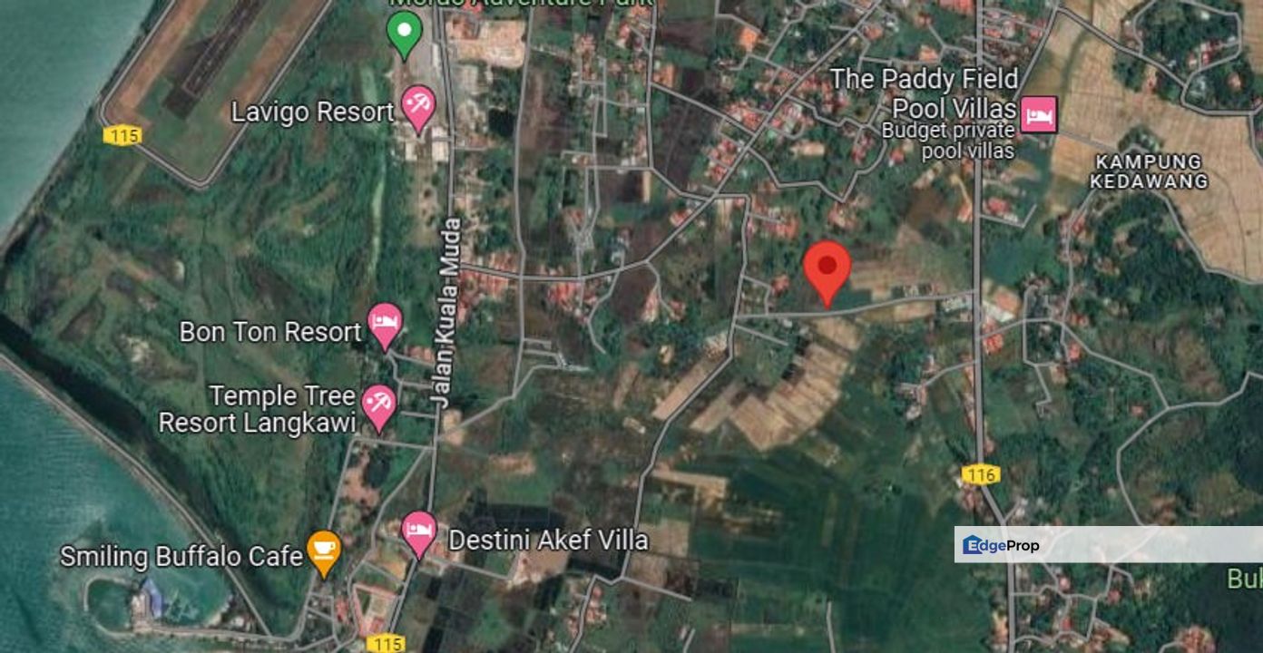 Land for Sale Pantai Cenang Kedawang Langkawi, Kedah, Langkawi