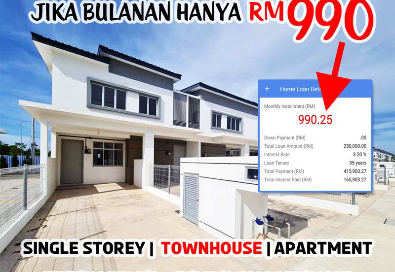 NEW House RM250K Seremban 2 Sty Sikamat Townhouse , Negeri Sembilan