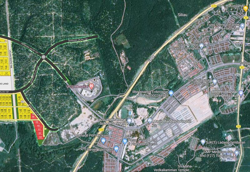 Spring Hill Industrial Land Medium Light Industrial Seremban Port Dickson Nilai