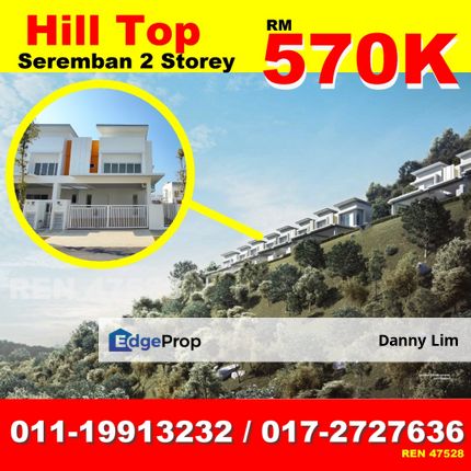 Ara Sendayan Seremban 2 Storey Hill Top near S2 RK Heights, Negeri Sembilan, Seremban