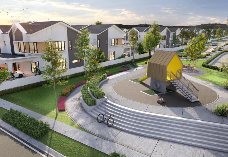 Suria Heights 2-Storey Semi D Cluster Homes 35' x 80' |  Bandar Sri Sendayan