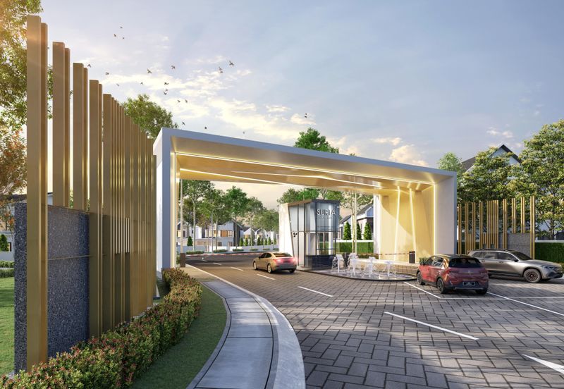 Suria Heights 2-Storey Semi D Cluster Homes 35' x 80' |  Bandar Sri Sendayan