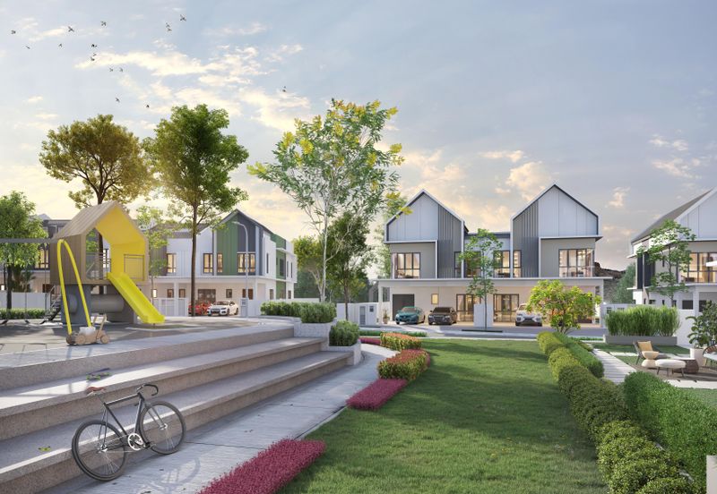 Suria Heights 2-Storey Semi D Cluster Homes 35' x 80' |  Bandar Sri Sendayan