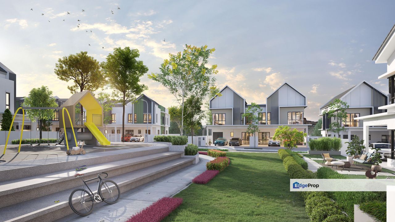 Suria Heights 2-Storey Semi D Cluster Homes 35' x 80' |  Bandar Sri Sendayan, Negeri Sembilan, Seremban