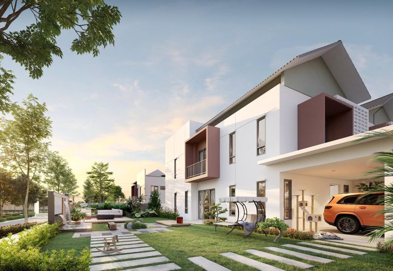 Seremban 2 Storey Brand New Superlink Corner At Hill Top | Labu Bandar Baru Enstek 