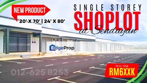 New Launch Single Storey Shoplot Bandar Sri Sendayan, Negeri Sembilan, Seremban