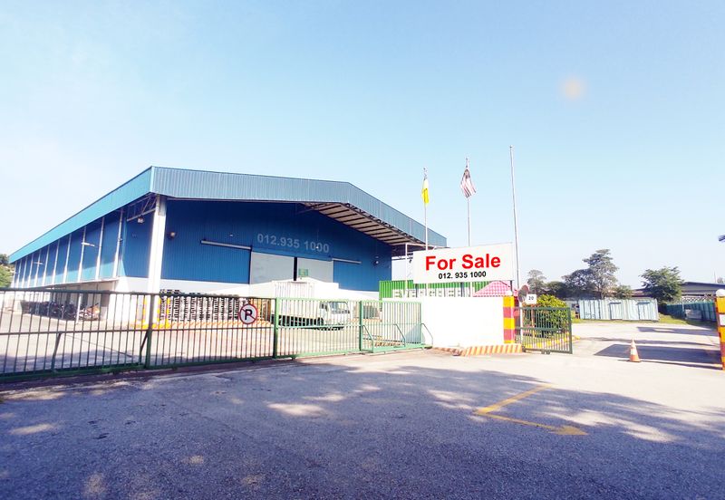 Factory on 5 acres Land in Senawang Seremban fully Facilitated 1250Amp Loading Bay Production Floor Water Treatment 