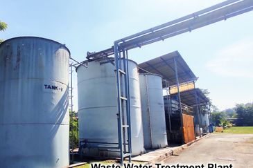 Factory on 5 acres Land in Senawang Seremban fully Facilitated 1250Amp Loading Bay Production Floor Water Treatment 