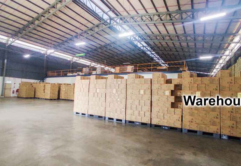 Factory on 5 acres Land in Senawang Seremban fully Facilitated 1250Amp Loading Bay Production Floor Water Treatment 