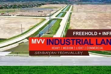 Industrial Land - Heavy , Medium and Light in Malaysia Vision Valley MVV Sendayan TechValley Labu Negeri Sembilan
