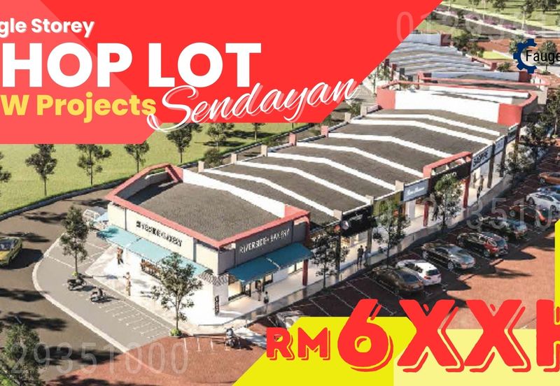 New Project Single Storey Shoplot in the City Center of Bandar Sri Sendayan