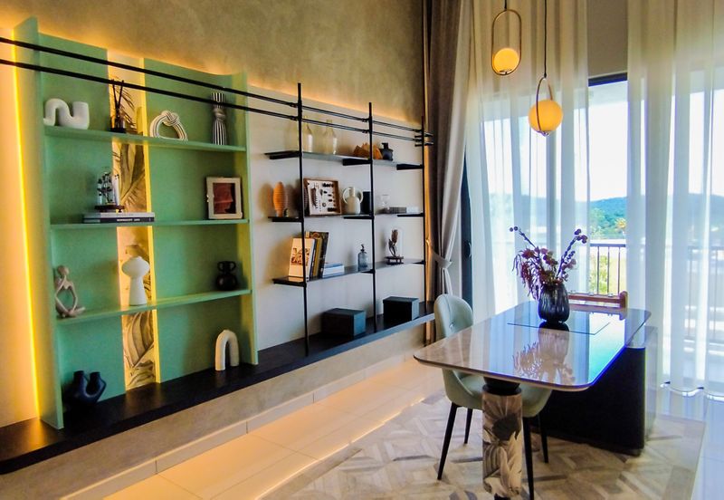 Developer Show House Corner Open for Sale Seremban 2 Storey Fully Furnished Bandar Enstek Labu Sepang