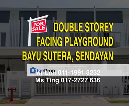 Brand New Ready MoveIn 2 Storey Facing Playground , Negeri Sembilan, Seremban