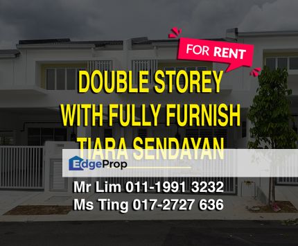 [FOR RENT] 2 Storey Full Furnish Facing Lake Park, Negeri Sembilan, Seremban