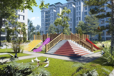 New house with furnished in Guarded N Gated community | Freehold 