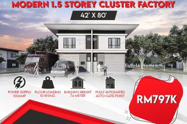 Bungalow Factory / Semi D / Cluster Factory Senawang Seremban 2 New Launching