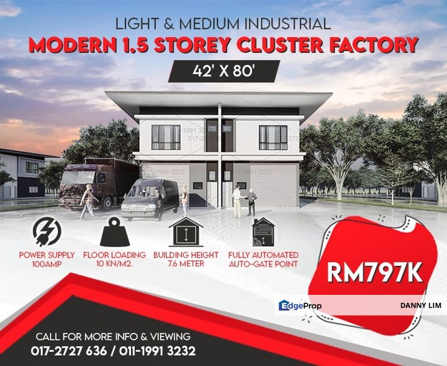 Bungalow Factory / Semi D / Cluster Factory Senawang Seremban 2 New Launching, Negeri Sembilan, Senawang