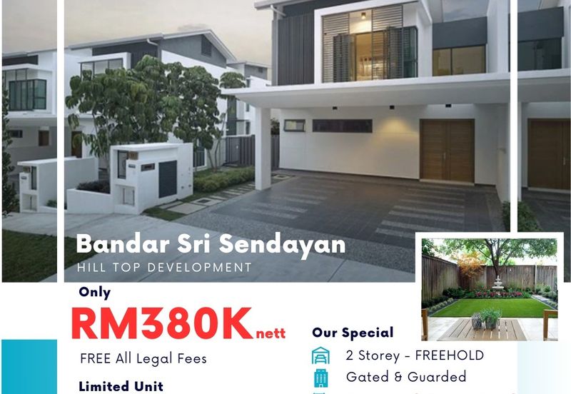 Seremban 2 Storey New Housing Project with Private Garden at Hill Top