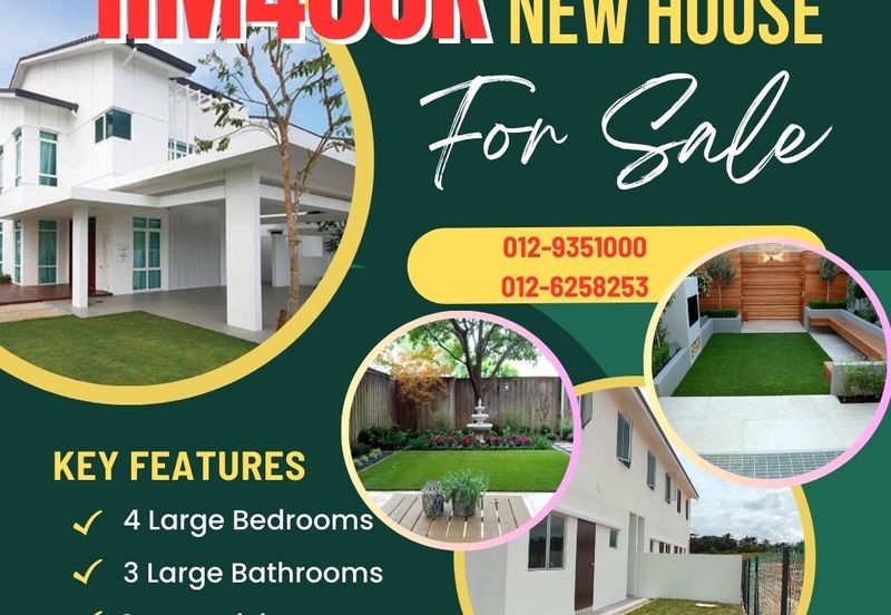 Seremban 2 Storey House with Private Garden Eka Heights Ferra Lumira Bandar Sri Sendayan