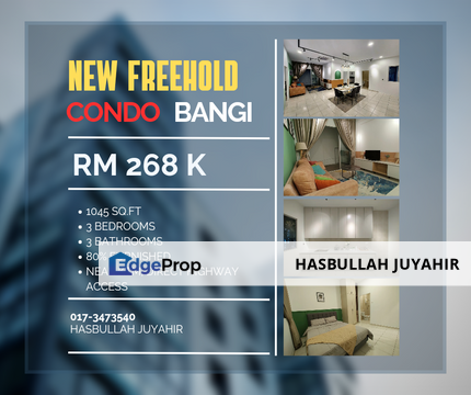 New Freehold Condominium Bangi, Selangor, Bangi