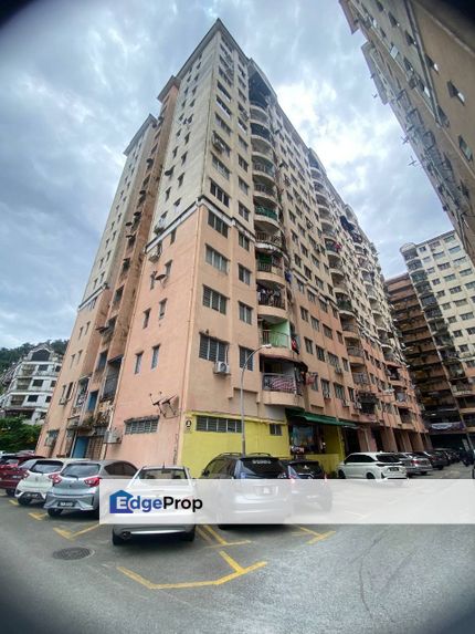 Corner Unit | Saujana Ria Apartment, Taman Wangsa Permai, Kepong Kuala Lumpur, Kuala Lumpur, Kepong