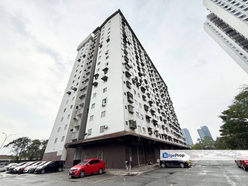 CORNER UNIT Pangsapuri Ken Rimba, Seksyen 16, Shah Alam for Sale @RM195 ...