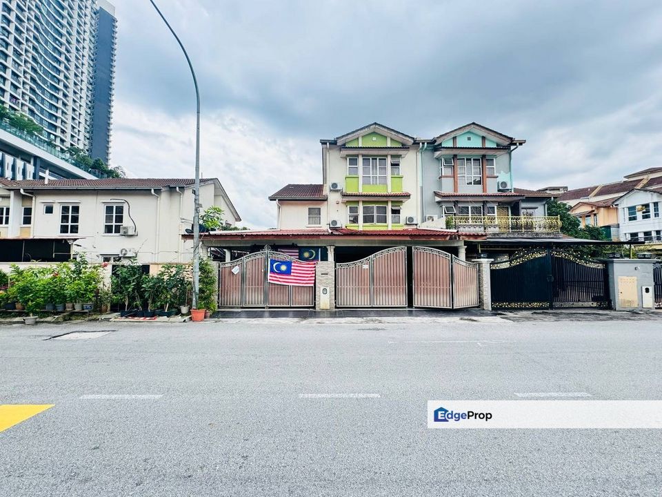 Near KL City Freehold Triple Storey Semi Detached Taman Suria Setapak Non Facing House, Kuala Lumpur, Setapak