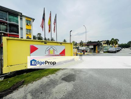 Freehold, Level 1, Facing Greenery & 1 Parking | Apartment Perepat Permai Kapar Klang, Selangor, Kapar 