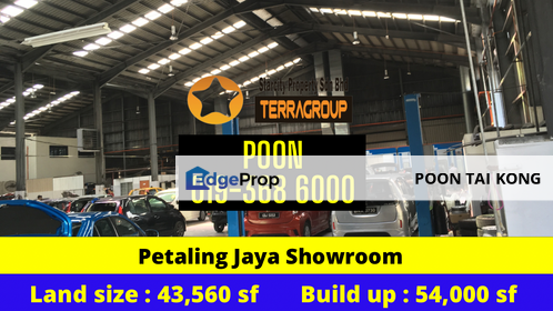 Petaling Jaya Showroom For Sale, Selangor, Petaling Jaya