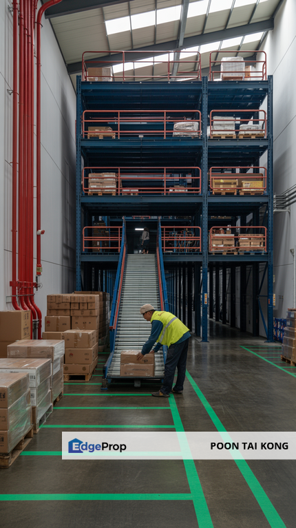 Warehouse with multi level platfrom and racking in Shah Alam seksyen 22, Selangor, Shah Alam